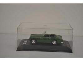 Aston Martin DB 2/4 Drophead Graber 1954, Rialto Models, hand built, 1:43, green, Excellent (window frame bit loose).