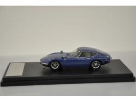 Toyota 2000GT Circuit-no-Ookami Museum, Mirage, 1:43, blue, Near Mint (bit dusty).