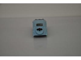 BSA Scout Airline Coupé 1938, Rapide / Sun Motor Co, hand built, 1:43, blue, Mint.