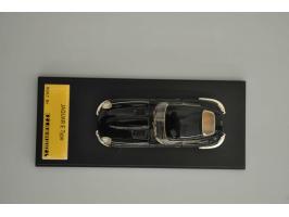 Jaguar E-Type Coué 1961, Tecnomodel, 1:43, black, Near Mint (small scratches on roof, outer carton slightly damaged).