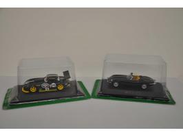 Jaguar E-Type Coupé 1962, Tecnomodel, 1:43, white, Excellent (rests of glue visible, different box), Jaguar E-Type V12 S3 Bee