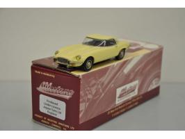 Jaguar E-Type V12 1973, Milestone Miniatures / Gems & Cobwebs Collection, 1:43, yellow, Mint.