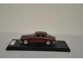 Jaguar Mk2 Coupé 1964, Rialto Models, hand built, 1:43, dark red, Mint.