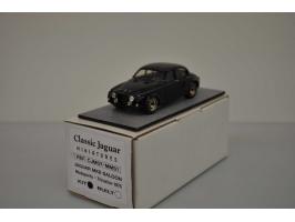 Jaguar MKII Saloon Modsports - Thruxton 1975, Classic Jaguar Miniatures, hand built, 1:43, black, Mint.