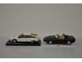 Jaguar XJ Spider Pininfarina 1978, Alezan, No 6 of 200, hand built, 1:43, green, Mint, Jaguar Ascot Bertone 1977, Alezan, No 