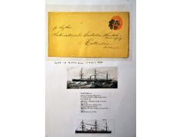 Hulpuitgifte 10 cent t/m 2½ gulden met opdruk Ultramar van het Portugese Ministerie van Koloniën (zegels licht getint), cat.w
