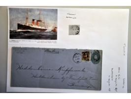 Hulpuitgifte 10 cent t/m 2½ gulden met opdruk Ultramar van het Portugese Ministerie van Koloniën (zegels licht getint), cat.w