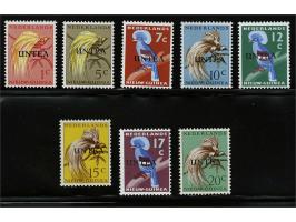 UNTEA, 3e druk met kleine letters 1 t/m 20 cent, 15 cent licht tropisch (zoals gebruikelijk), cat.w. 380