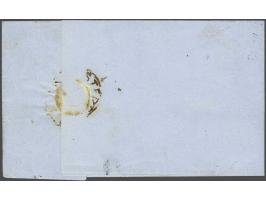 Eindhoven B (Ey 400) op 15 cent donkeroranje op briefomslag 8-12-1854 naar Amsterdam, pracht ex.
