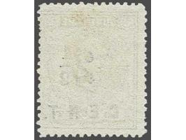 Hulpuitgifte 2½ op 50 cent oranjebruin tanding 14, pracht ex., cat.w. 400