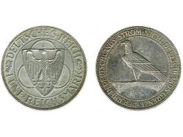 5 mark 1930J Liberation of Rheinland EF+