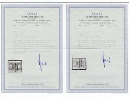 Kamp bij Zeist C (Ey R) deels op 10 cent dofrood plaat V pos. 91, pracht ex. met certificaat Vleeming 2009. Zeldzaam, het Cor