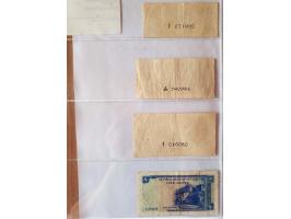 Sri-lanka, group of 8 notes, various quality, in folder
