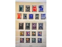 collectie 1872-2001 */** w.b. betere ex. en nagegomd en deels dubbel verzameld in 7 ringbanden