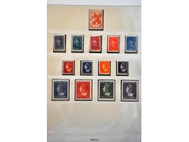collectie 1872-2001 */** w.b. betere ex. en nagegomd en deels dubbel verzameld in 7 ringbanden