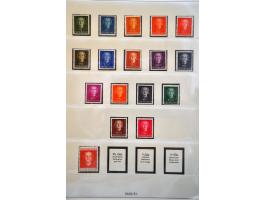 collectie 1872-2001 */** w.b. betere ex. en nagegomd en deels dubbel verzameld in 7 ringbanden
