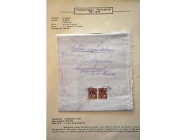 collectie poststukken (ruim 700 ex.) vanaf emissie 1864 w.b. meng- en combinatiefrankeringen, aangetekend, expresse, retour (