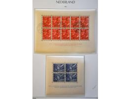 collectie vanaf 1867 deels zowel gestempeld als * w.b. 101 gestempeld vrijwel pracht ex. in Favoriet album 