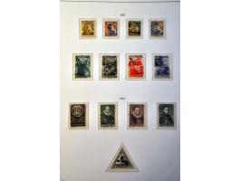 collecties vanaf 1870 gestempeld en */** met beter materiaal in 4 albums 