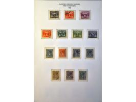 collecties vanaf 1870 gestempeld en */** met beter materiaal in 4 albums 