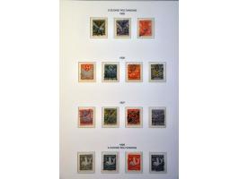 collecties vanaf 1870 gestempeld en */** met beter materiaal in 4 albums 