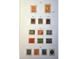 collecties vanaf 1870 gestempeld en */** met beter materiaal in 4 albums 