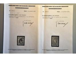 collecties vanaf 1870 gestempeld en */** met beter materiaal in 4 albums 
