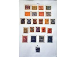 collectie vanaf 1864 gestempeld, later */** met betere ex. in 3 albums  