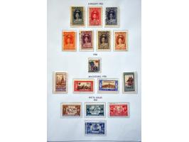 collectie vanaf 1864 gestempeld, later */** met betere ex. in 3 albums  