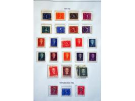 collectie vanaf 1864 gestempeld, later */** met betere ex. in 3 albums  