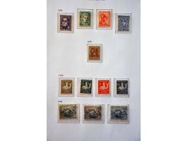 collectie vanaf 1864 in gemengde kwaliteit in 1 Importa album en 2 Davo albums