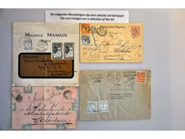 fdc's, collectie E2-E686 in 10 albums