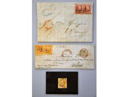 collectie vanaf 1937 met o.a. nominaal (ca. EUR 110), iets Suriname, postzegelmapjes etc. in 8 albums en insteekboeken