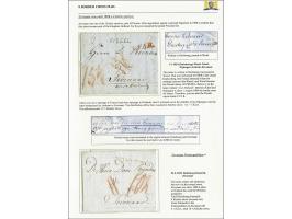 2 brieven Duisburg-Sevenaar 1810, resp. in Wesel gepost met departementstempel 105 WESEL, en rechtstreeks, verschillende rout