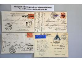 incl. fdc's waarbij Nederland tot 2007, Jaarsets, etc. in 9 albums en 6 insteekboeken