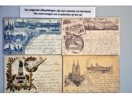 voorlopers vóór 1900 collectie 104 ex. meest litho's in album