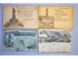 voorlopers vóór 1900 collectie 104 ex. meest litho's in album