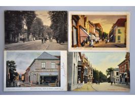 60 ex. oude en zeer oude met beter o.a. serie Salas w.b. doubletten, tevens iets modern in album