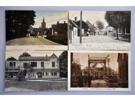60 ex. oude en zeer oude met beter o.a. serie Salas w.b. doubletten, tevens iets modern in album
