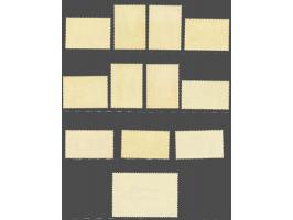Grote Orval 5 centiem t/m 10 frank, cat.w. 3100