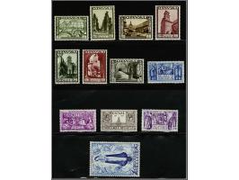 Grote Orval 5 centiem t/m 10 frank, pracht ex. (nr. 374 gomrimpeltje), cat.w. 1100