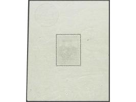 SITEB 5 frank bruingroen met stempel op velrand, cat.w. 700