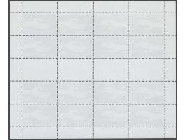 Anti Hunger sheet with 16x 55 agorot grey and black, very fine unmounted mint