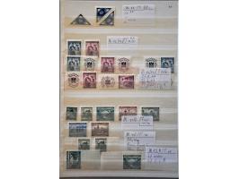 specialised collection 1939-1945, nearly all ** with pairs, stripes, sheet parts, plate numbers and plate errors, on leaves