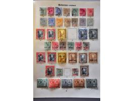 good collection used until 1935 with many better ex. on album leaves and stockpage 