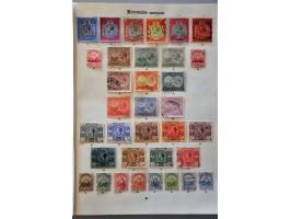 collection 1865-1936 used with many better ex. on album leaves and stockpage 