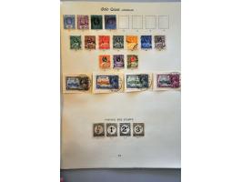 collection 1875-1935 used with better ex. and some Cameroon (C.E.F.) on album leaves and stockpage 