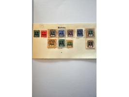 and Barbuda collection used 1890-1935 with better ex. (incl. SG 40a) on album leaves and stock page 
