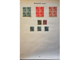 collection 1876-1927 with better ex. on album leaves 