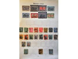 collection 1892-1917 with many better ex. including high values and double heads on album leaves 